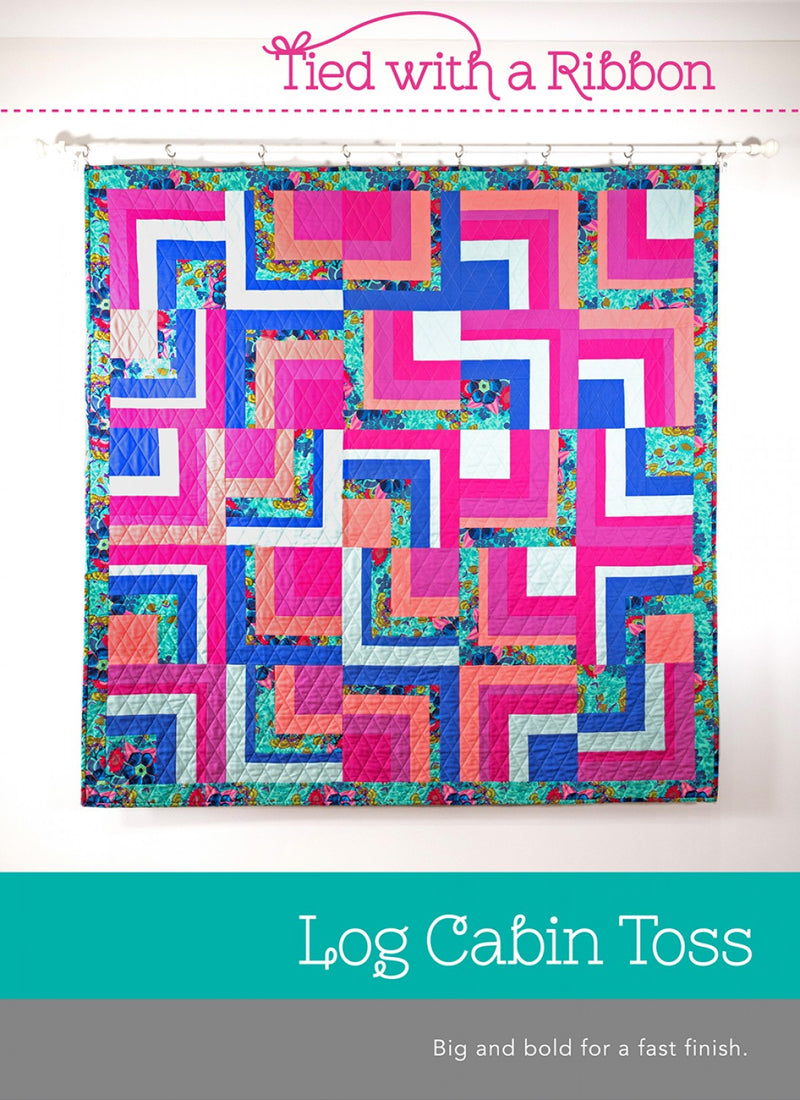 Log Cabin Toss Pattern