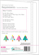 Tinseltown Tree Coasters Pattern