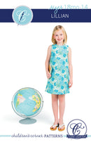 Lillian Dress 18 month-14 year Pattern