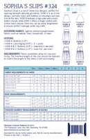 Sophia's Slips Pattern