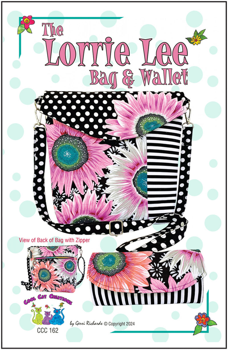 Cool Cat Creations Lorrie Lee Bag And Wallet Pattern