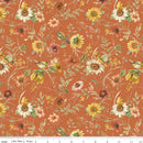 Riley Blake Sunflower Whispers Prairie Pumpkin Fabric