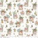Riley Blake Holiday Spirit Main Cream Fabric