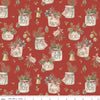 Riley Blake Holiday Spirit Main Red Fabric
