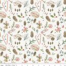Riley Blake Holiday Spirit Christmas Toss Cream Fabric