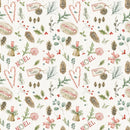 Riley Blake Holiday Spirit Christmas Toss Cream Fabric