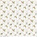 Riley Blake Holiday Spirit Holly Cream Fabric