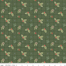 Riley Blake Holiday Spirit Holly Green Fabric
