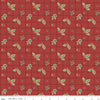Riley Blake Holiday Spirit Holly Red Fabric