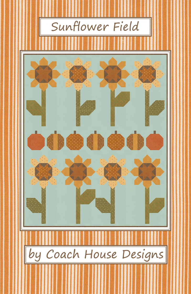 Coach House Designs Sunflower Field Quilt Pattern