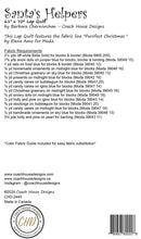 Coach House Designs Santa's Helpers Quilt Pattern