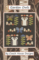 Coach House Designs Garden Owls Quilt Pattern