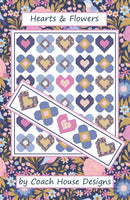 Coach House Designs Hearts & Flowers Quilt Pattern