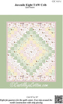 Juvenile Eight Trip Around The World Crib Quilt Pattern