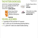 Cut Loose Press Pixie's Ragged Four Patch Pattern