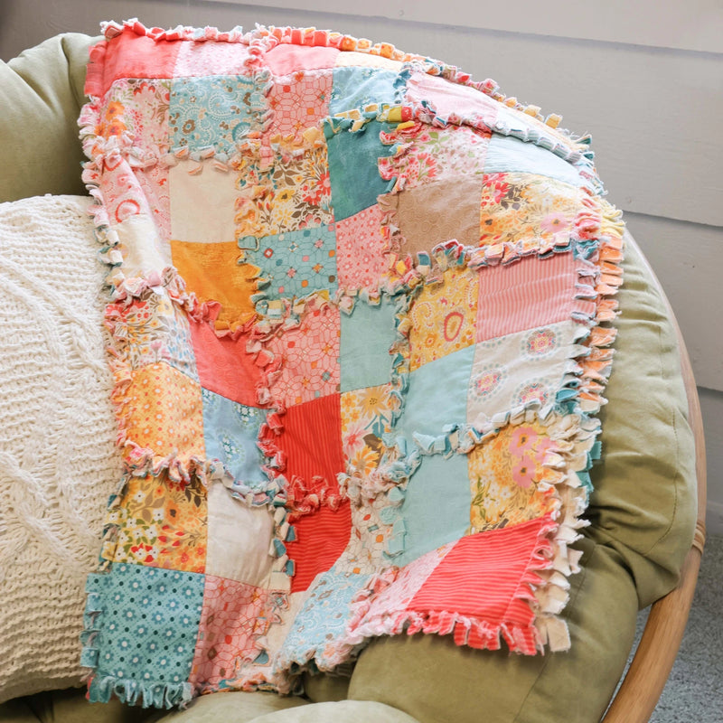 Cut Loose Press Pixie's Ragged Four Patch Pattern