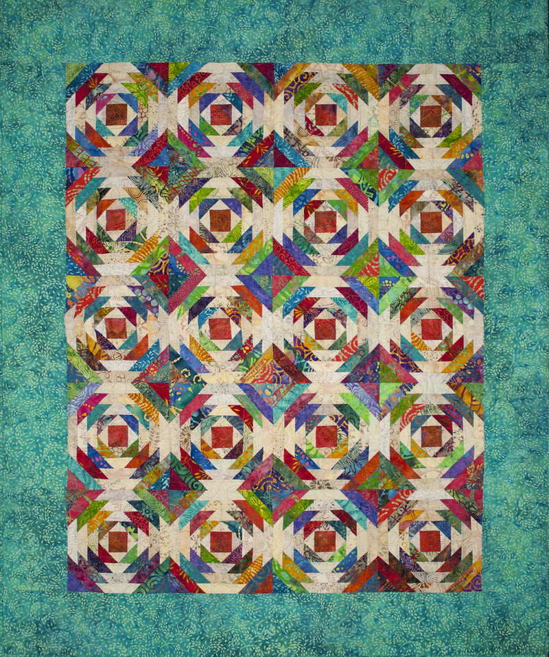 Cut Loose Press Tropical Fruit Quilt Pattern