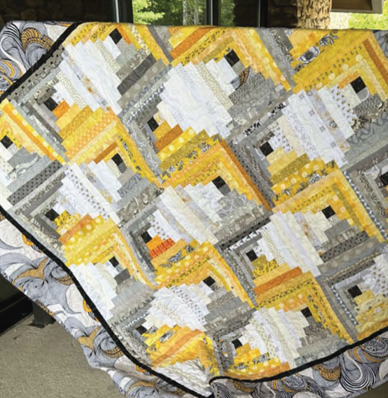 Cut Loose Press Silver And Gold Quilt Pattern