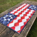 Cut Loose Press O Say Can You See Table Runner Pattern