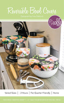 Cut Loose Press Reversible Bowl Covers Pattern