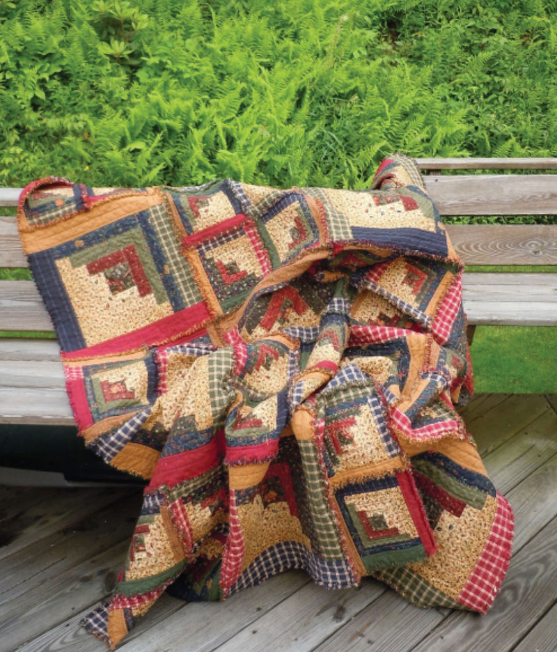 Cut Loose Press Country Log Cabin Quilt Pattern