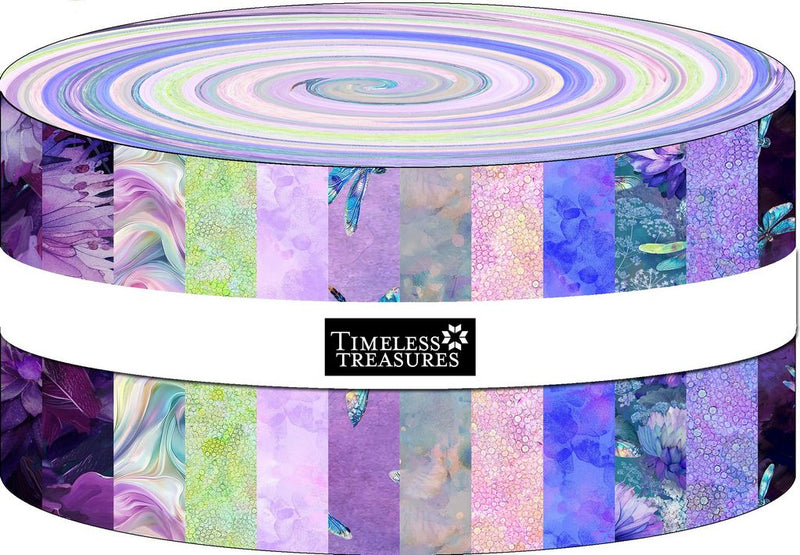 Timeless Treasures Dragonfly Mist Strips