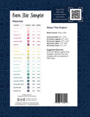 Barn Star Sampler Cross Stitch Pattern