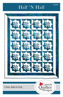 Canuck Quilter Designs Half And Half Quilt Pattern