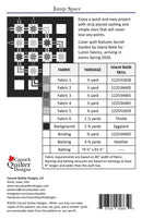 Jump Space Quilt Pattern