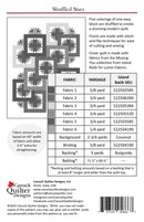 Canuck Quilter Designs Shuffled Stars Quilt Pattern