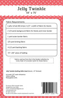 Coriander Quilts Jelly Twinkle Quilt Pattern