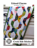 Creek Side Stitches Echoed Charms Table Runner Pattern