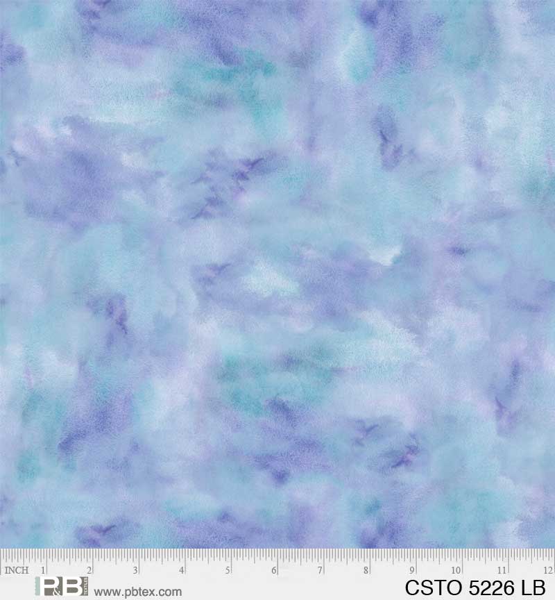 P & B Textiles Color Stories LB Light Blue Fabric