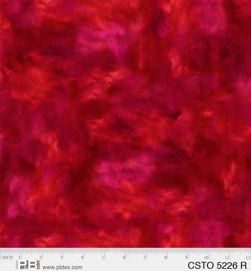 P & B Textiles Color Stories R Red Fabric