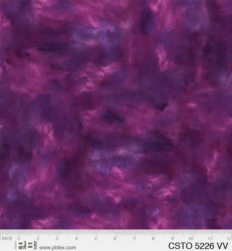 P & B Textiles Color Stories VV Purple Fabric