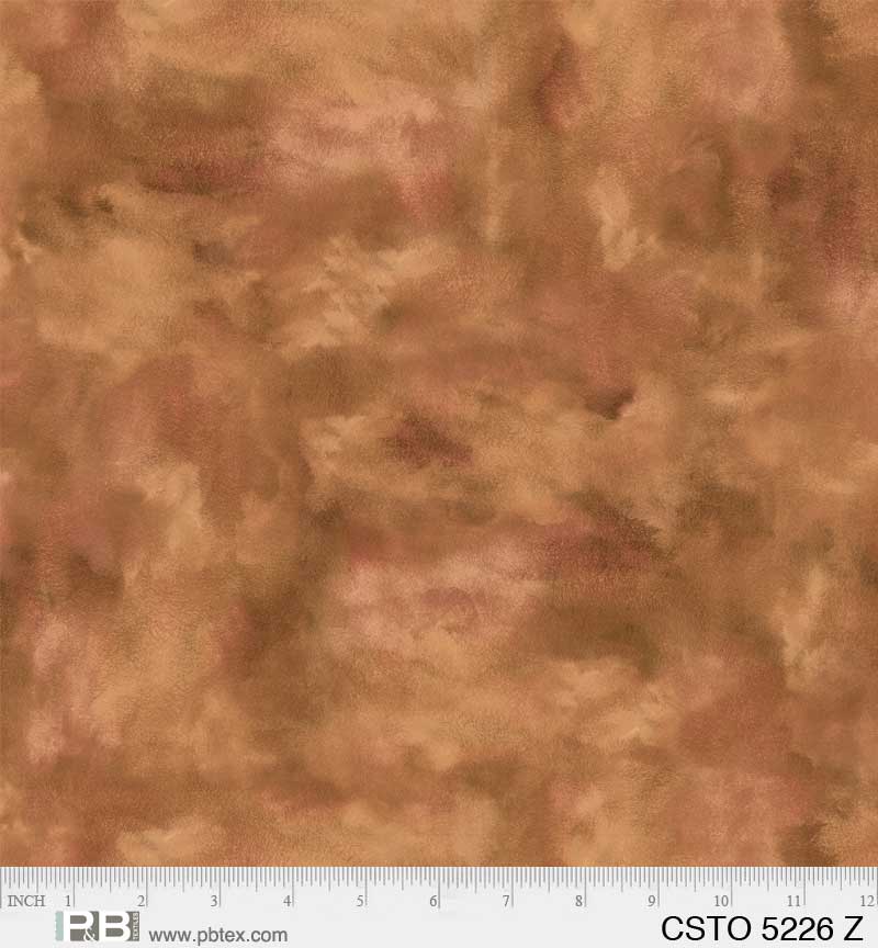 P & B Textiles Color Stories Z Light Brown Fabric