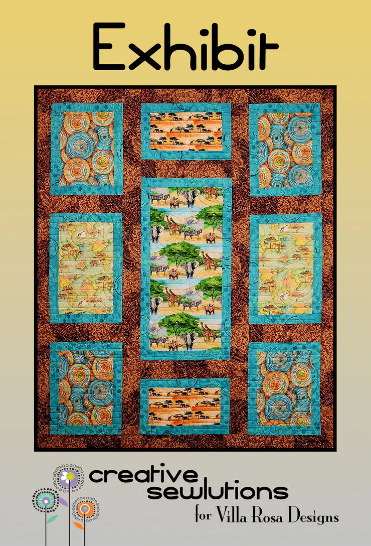 Villa Rosa Exhibit Quilt Pattern