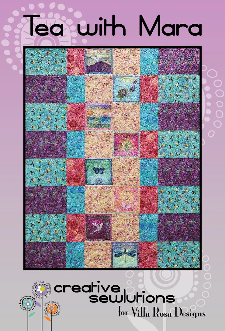 Villa Rosa Tea With Mara Quilt Pattern