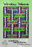 Villa Rosa Window Weave Quilt Pattern