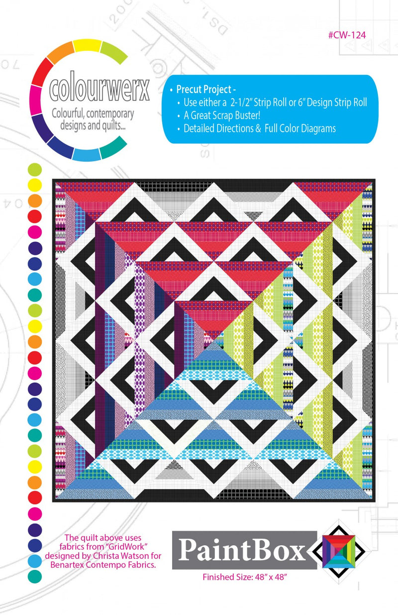 Colourwerx Paint Box Quilt Pattern