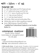 Cottonwood Creations Salem Pattern