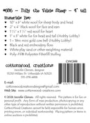 Cottonwood Creations Polly The Valais Sheep Pattern