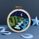 Celtic Cliffs Mini Embroidery Kit For Beginners