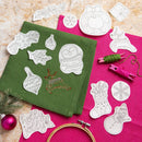 Christmas Cheer Stick And Stitch Embroidery Pack