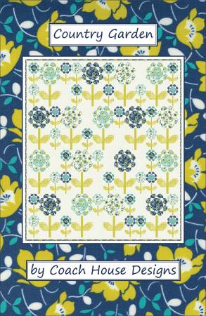 Coach House Designs Country Garden Quilt Pattern ONLINE PURCHASE ONLY