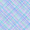 Maywood Studio Bloom Bright Violet Multi Plaid Fabric