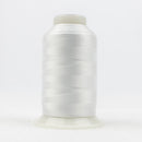 Wonderfil Decobob Cottonized Polyester 80wt White Thread