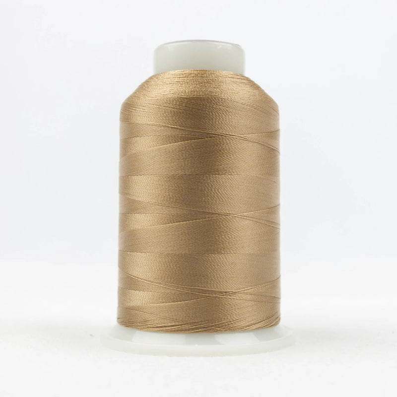 Wonderfil Decobob Cottonized Polyester 80wt Soft Tan Thread