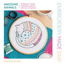 Embroidery Made Easy: Awesome Animals Book