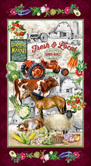 Michael Miller Fresh And Local Panel